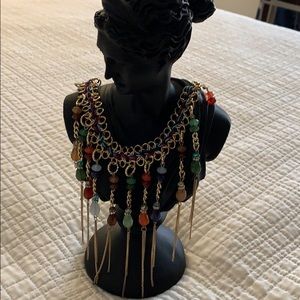 Beautiful and colorful necklace And earring set